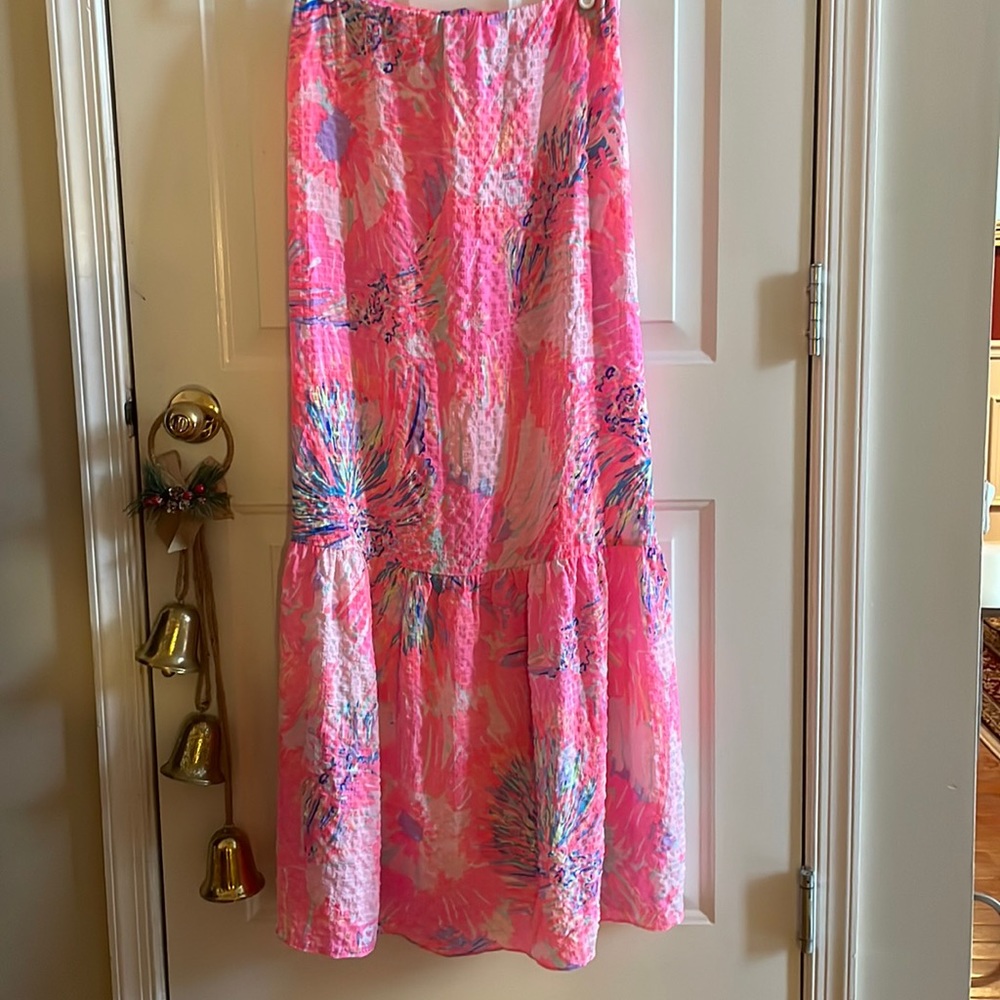 Lilly Pulitzer maxi skirt size Medium
